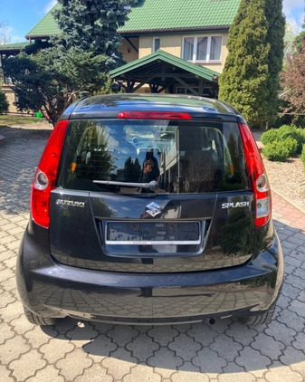 Suzuki Splash cena 18900 przebieg: 188000, rok produkcji 2009 z Szczytno małe 172